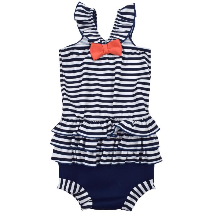 Splash About Baby & Toddler Happy Nappy Swimming Costume Nautical 2/6
