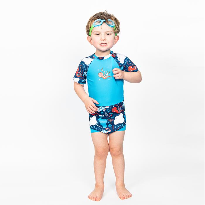 Splash About Baby & Toddler Happy Nappy Sunsuit Under the Sea 6/7