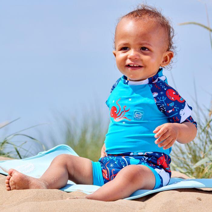 Splash About Baby & Toddler Happy Nappy Sunsuit Under the Sea 5/7