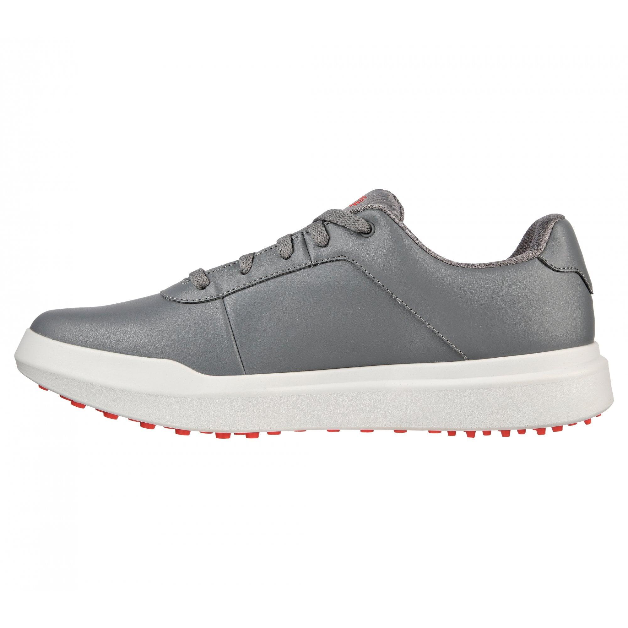 Skechers GO GOLF DRIVE 5 Golf Shoes - Grey/Red 4/7