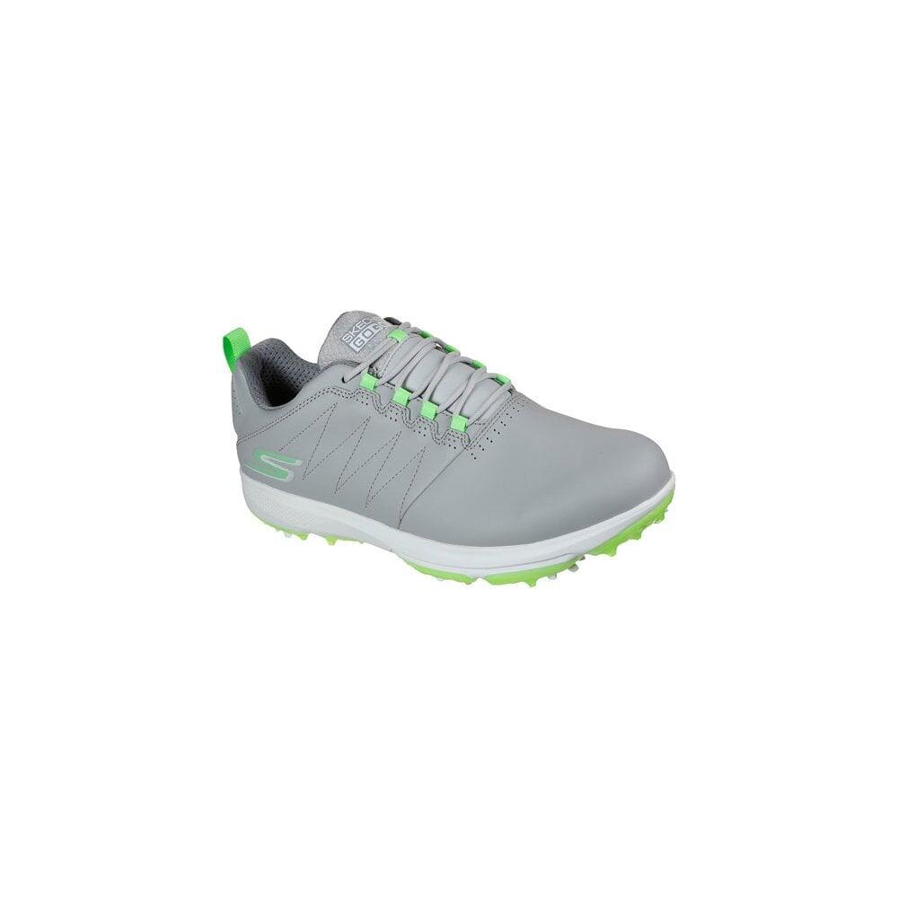 Skechers Mens PRO 4 LEGACY Golf Shoes - GREY/LIME 1/7