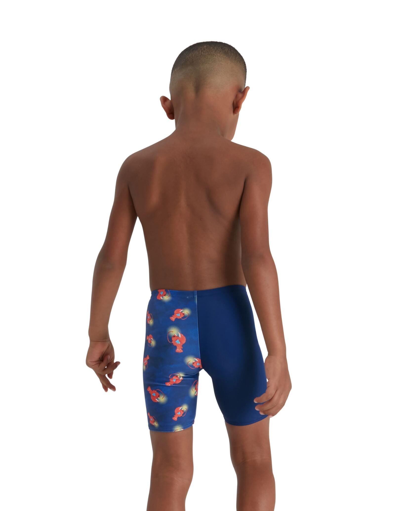 Speedo Tots Boys Digi Allover Jammer - Navy 2/5