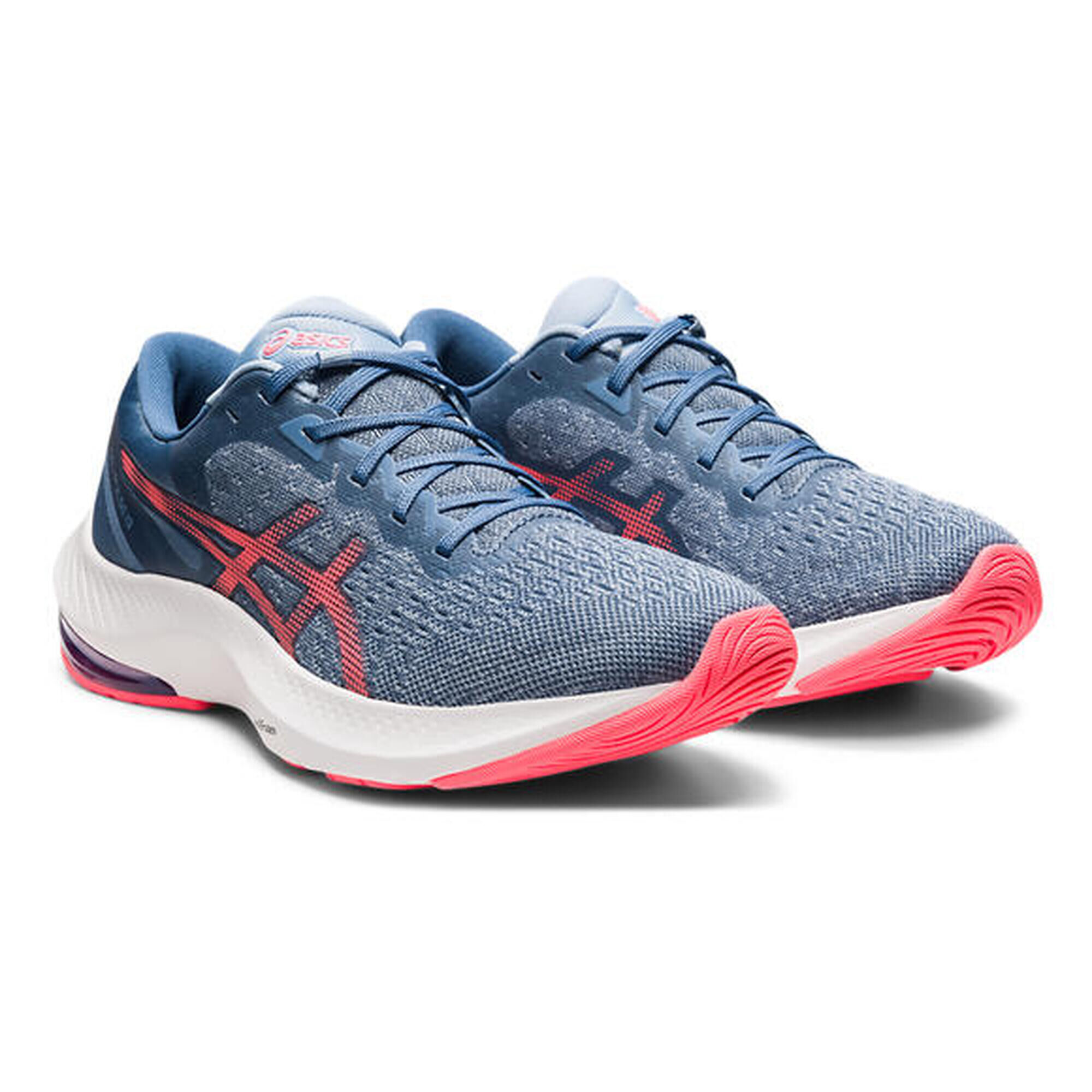 ASICS Asics Gel-Pulse 13 Womens Shoe  1012B035 401 Storm Blue/Blazing Coral