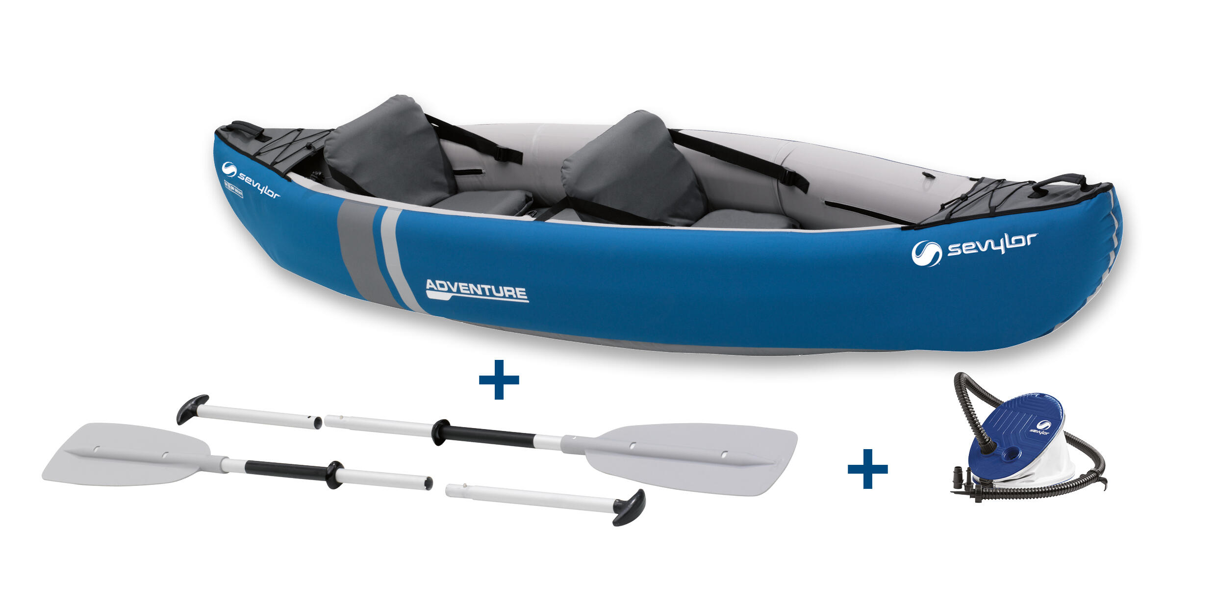 Adventure Kit 2 Person Canoe/Kayak with Buoyancy Aids 3/5