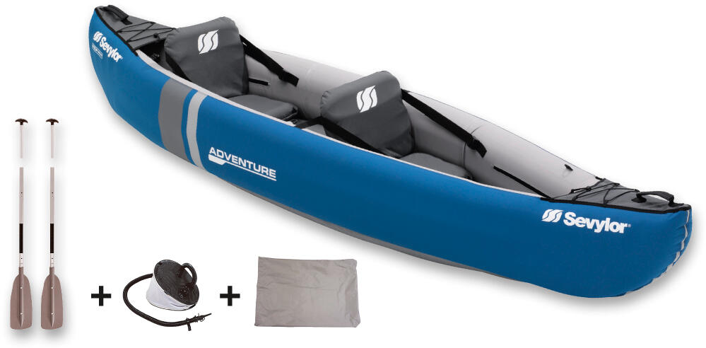 Adventure Kit 2 Person Canoe/Kayak with Buoyancy Aids 4/5