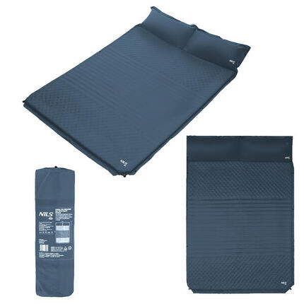 Matelas gonflable pour deux personnes avec coussin NC4060 Nils Camp