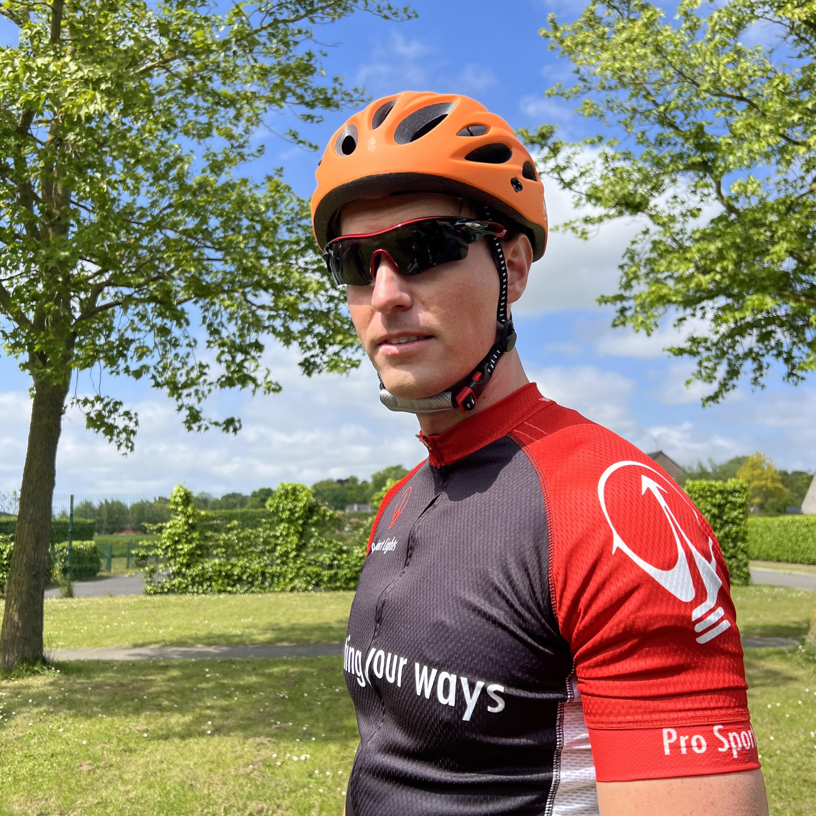 Casque Vélo Adulte Homme Femme - Orange 4/8