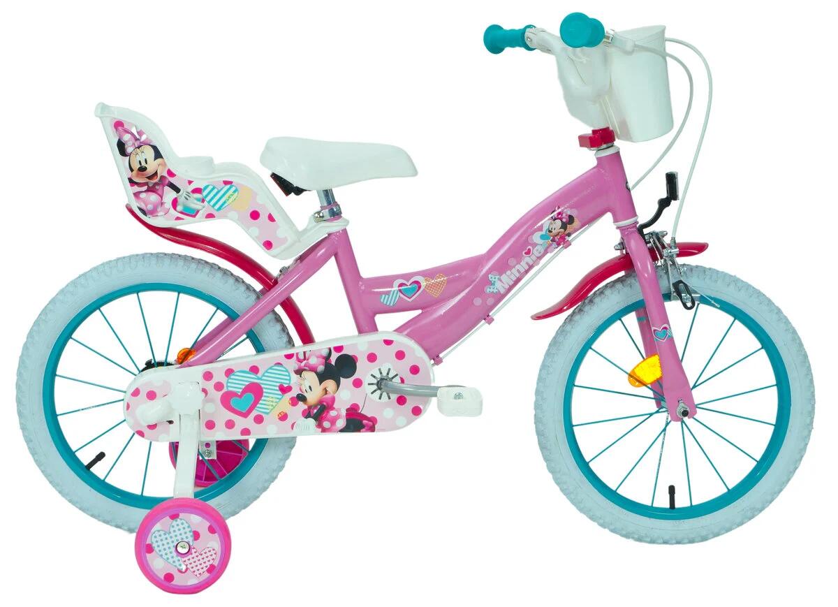 Huffy Disney Minnie Mouse 16" Kids Bike - Pink/Blue 4/6