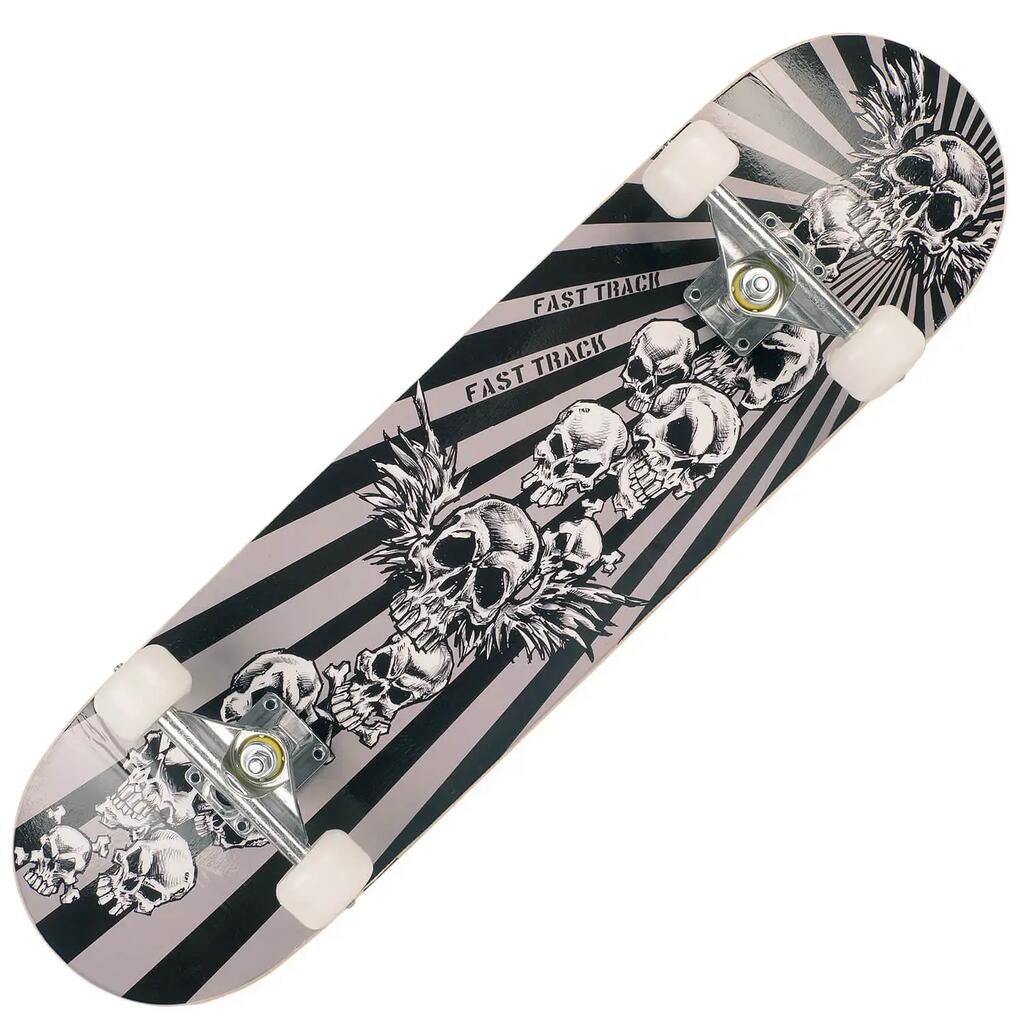 Скейтборд ABEC-7, Алуминий, 79 x 20 см, многоцветен, Flying Skull