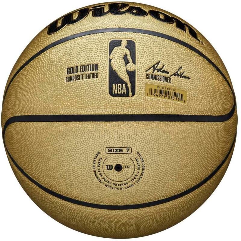 Ballon de Basketball Wilson NBA Gold Edition