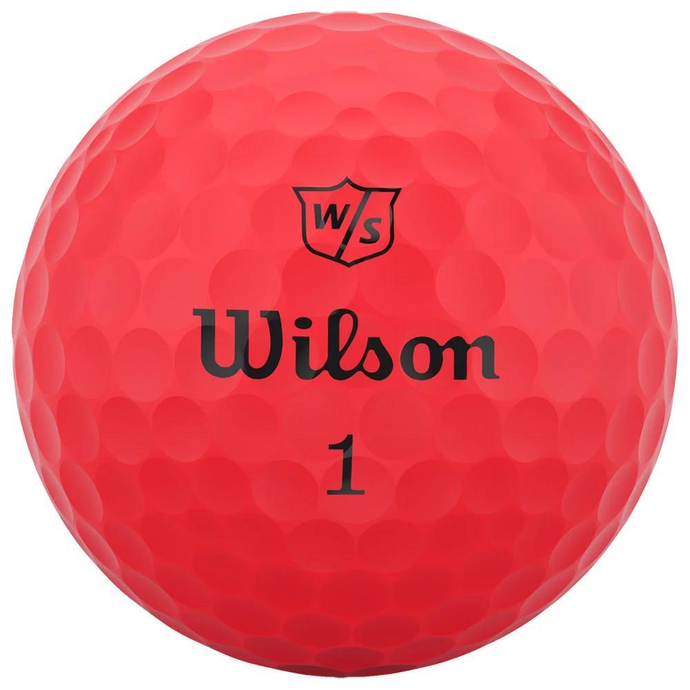 Bolas de Golf Wilson Duo Soft Rojo 2/3