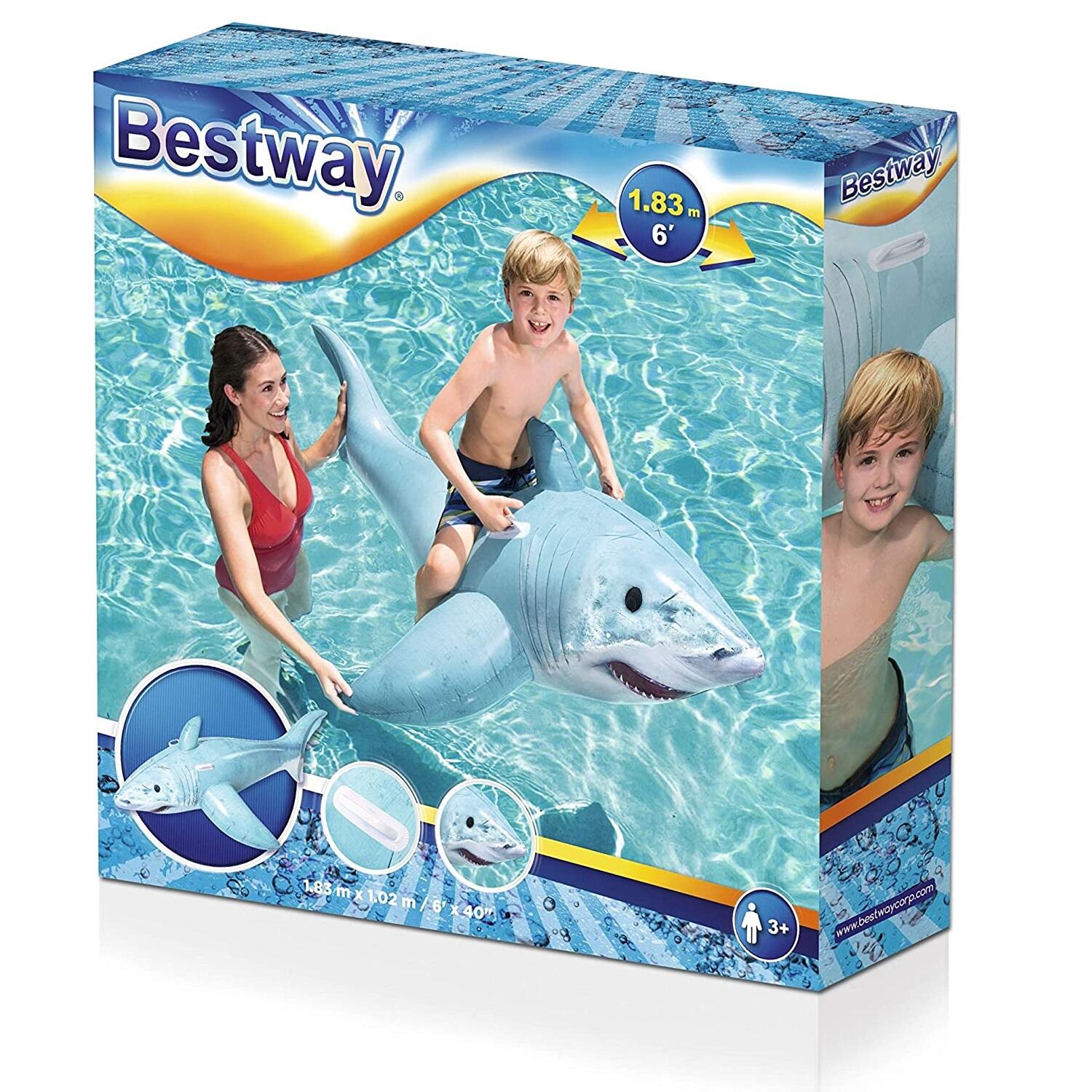 Figura Hinchable para Piscina Bestway Tiburón 2/5