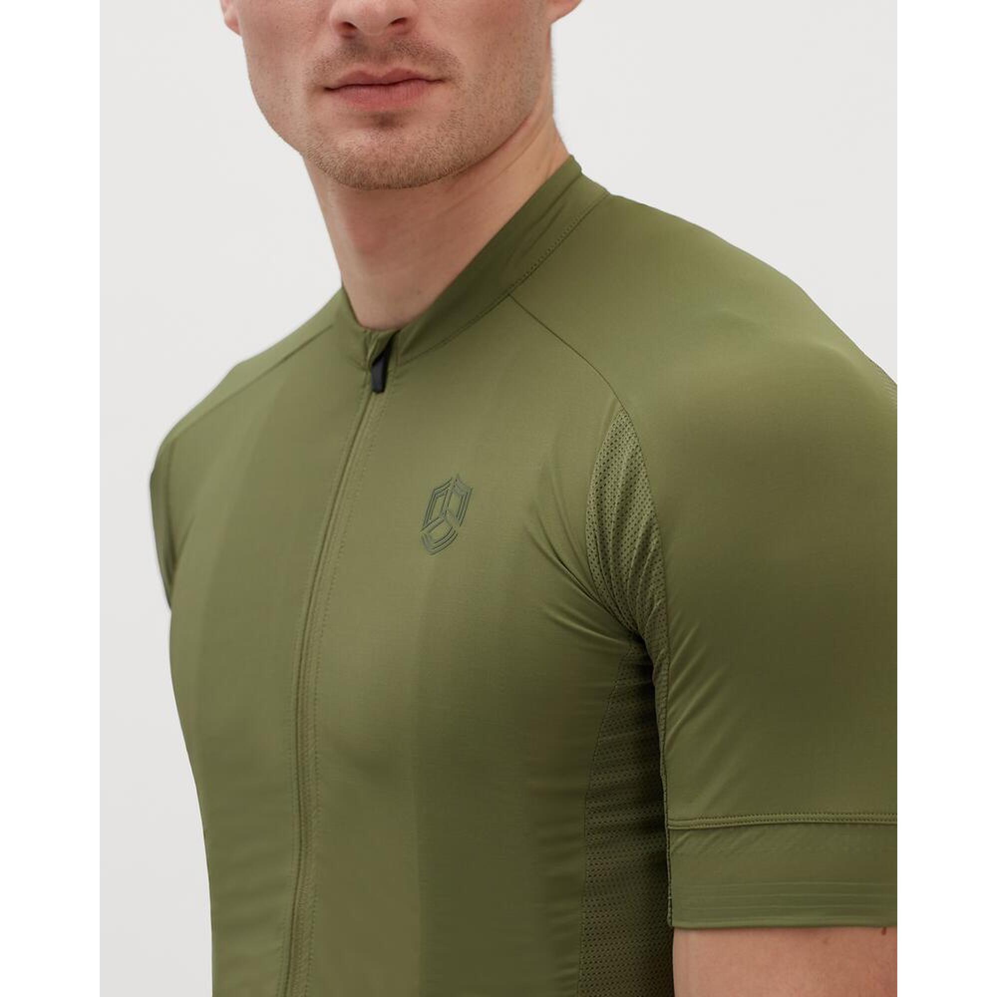 Camisa de bicicleta para hombres Silvini Cen. MD2015 Green