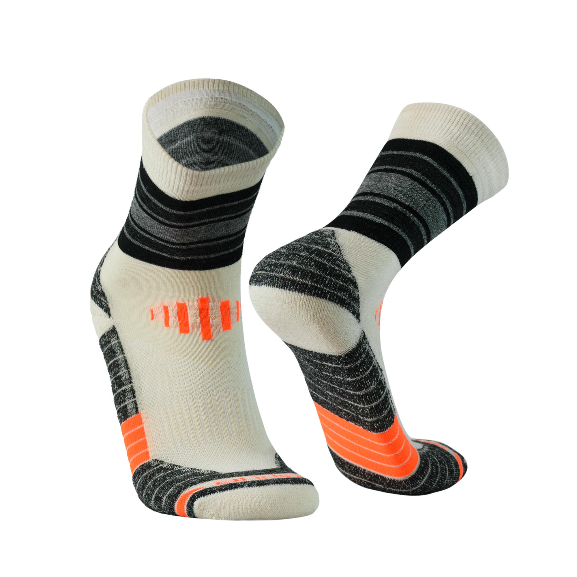 ANDINA OUTDOORS Alpaka Merino Wandersocken: SIERRA Gepolsterte Trekking Thermosocken Unisex