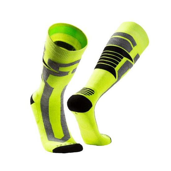 Alpaka Merino Skisocken NEVADO Skiing Kniestrümpfe mit Polsterung Damen Herren