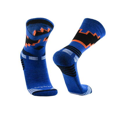 Alpaka Merino Wandersocken: COSMOS Gepolsterte Trekking Thermosocken Unisex.