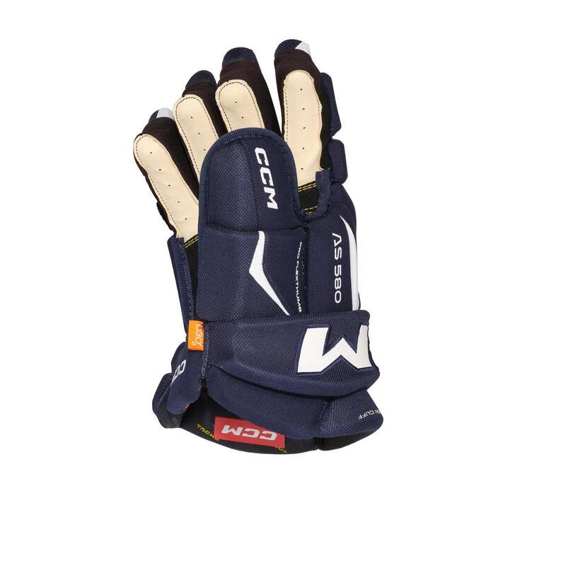 Eishockeyhandschuh Navy/weiß Senioren CCM AS580