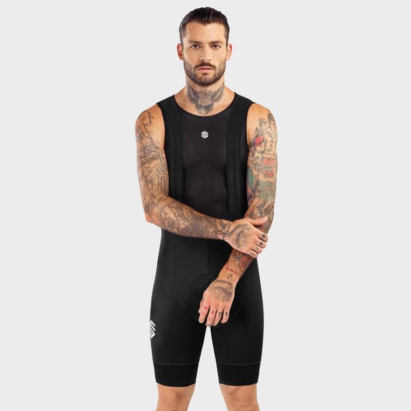 Cuissard vélo court homme Cyclisme BX Resistance Noir