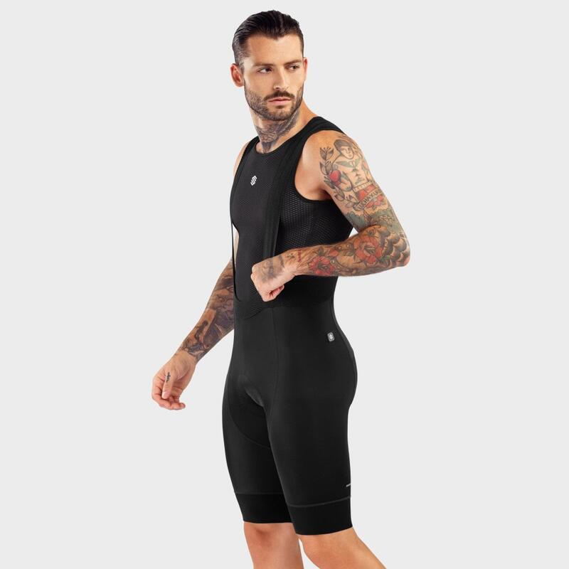 Culote corto ciclismo hombre BX Resistance SIROKO Negro