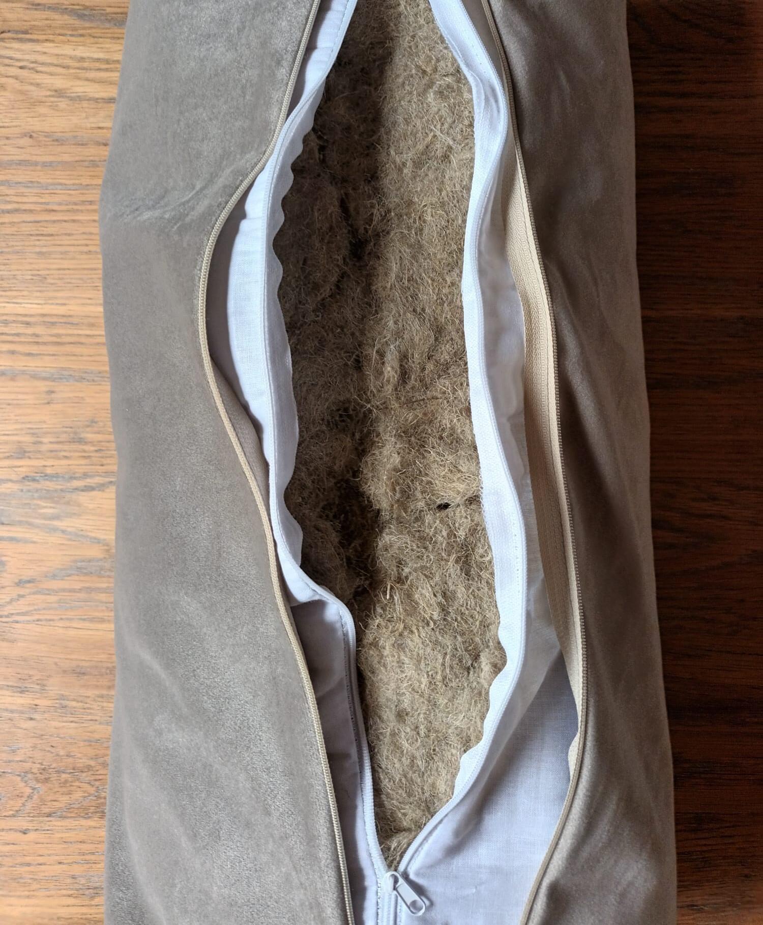 Bolster hecho de Plástico Reciclado - Marrón Claro 6/6