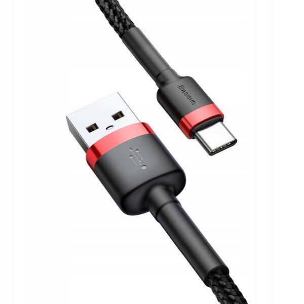 Kabel USB Baseus Cafule Type-C Quick Charge 3.0 3A 50cm 2/4