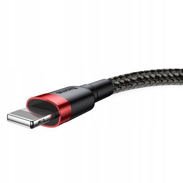 Kabel USB Baseus Cafule Lightning Apple iPhone 2.4A 100cm 3/5