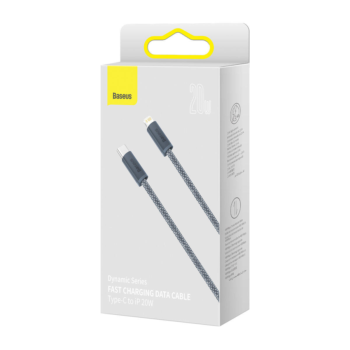 Kabel USB Baseus Dynamic Series Lightning Apple Iphone Power Delivery 20W 200cm 6/6