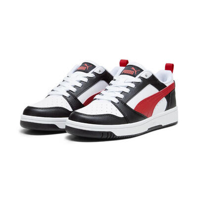 Zapatillas Niños Rebound V6 Lo PUMA White Cool Light Gray