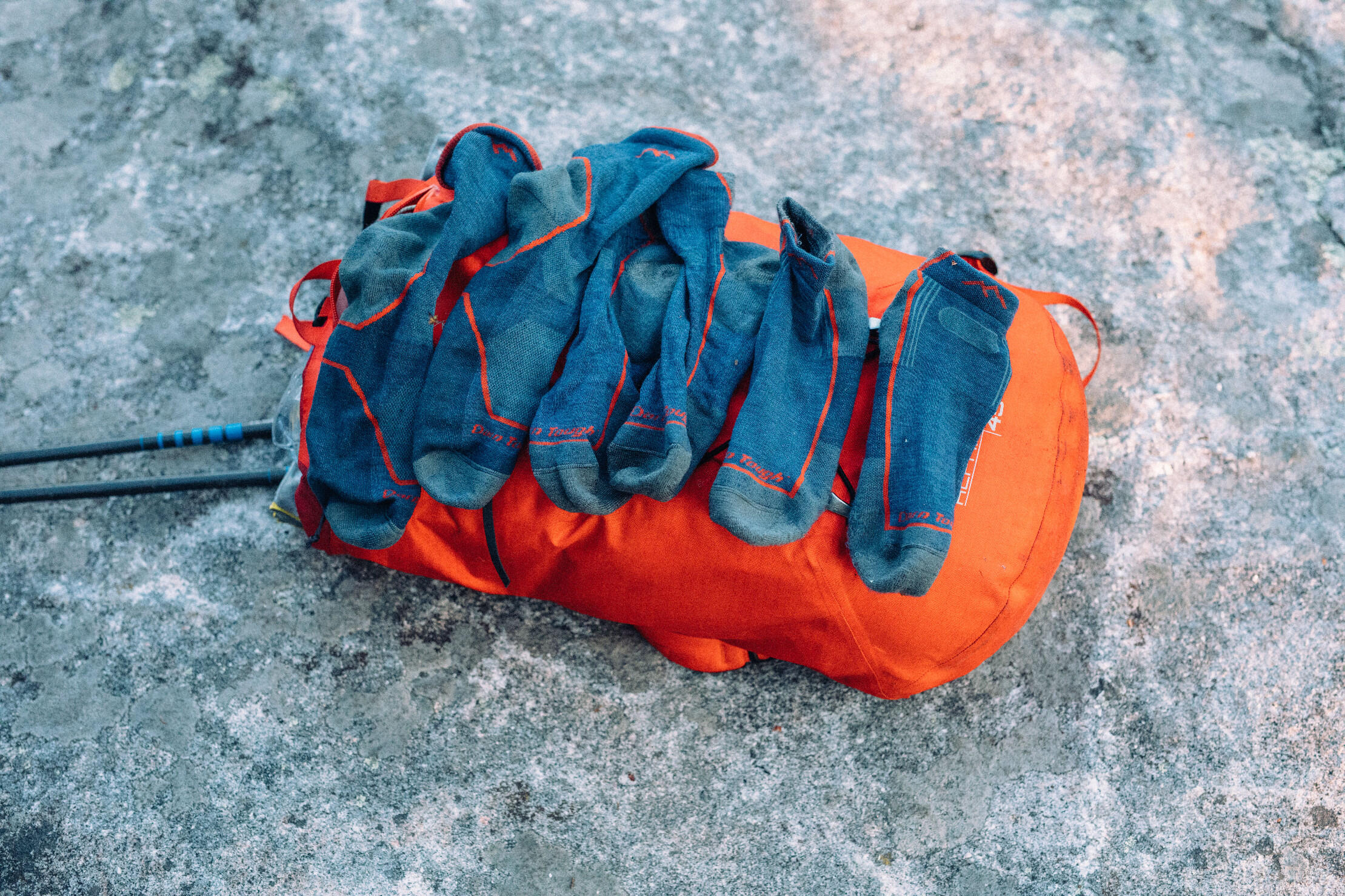 Darn Tough Light Hiker Men Merino Mini Crew Wandelsokken - Grijs - 46/49 5/7