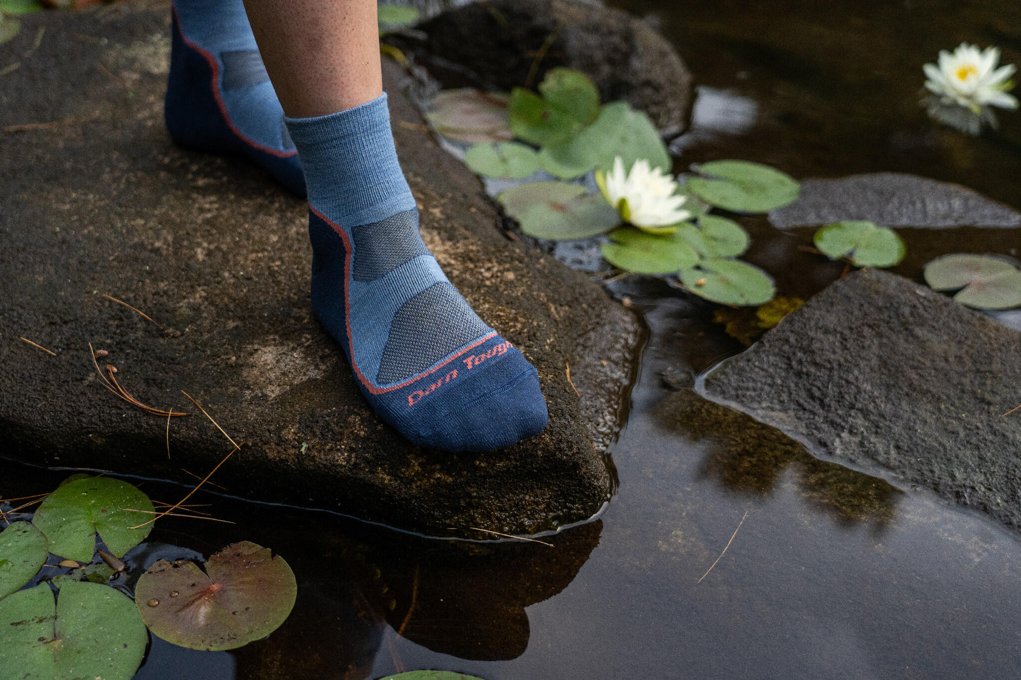 Darn Tough Chaussettes Femme Cheville Randonnée Laine Mérinos Légères 7/7