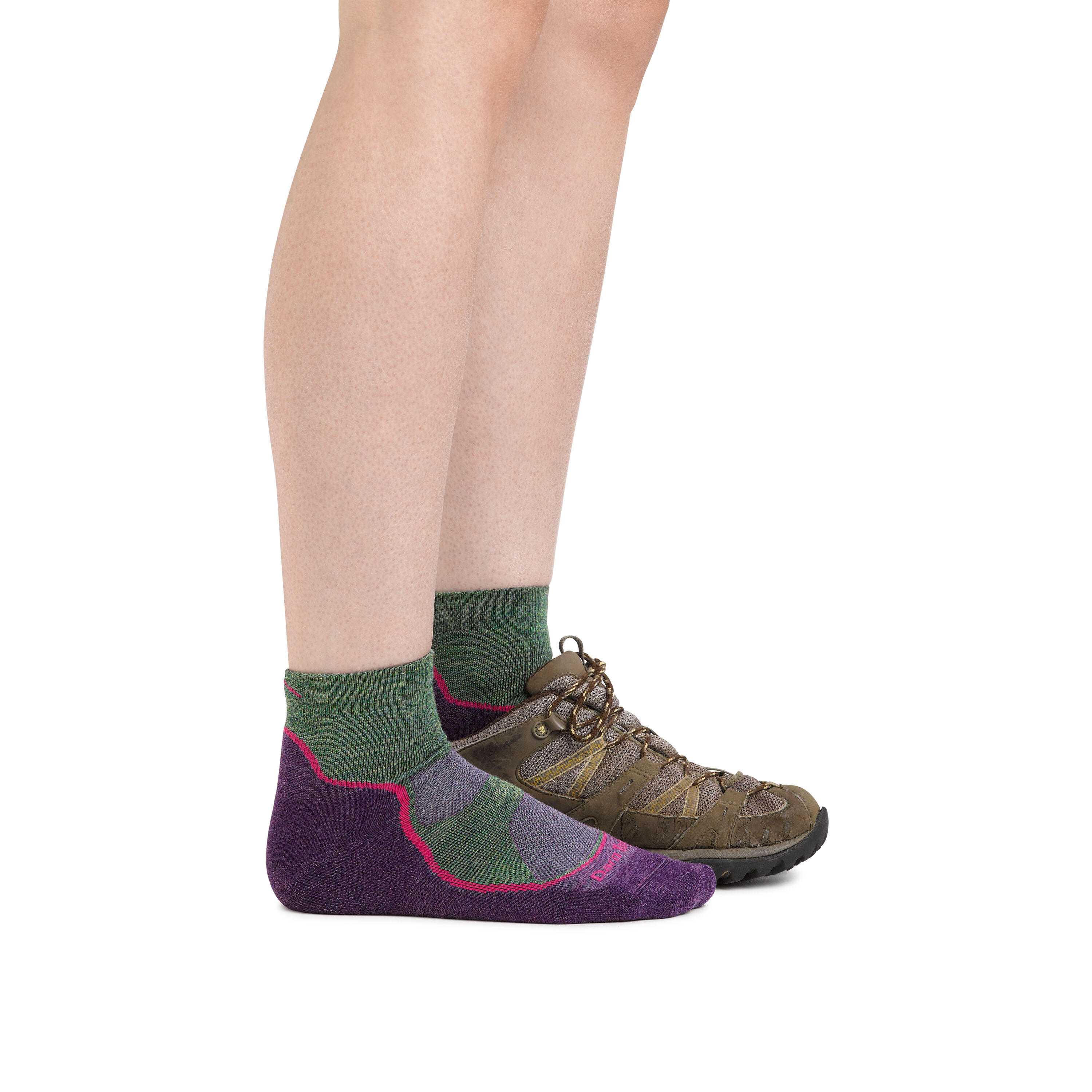 Darn Tough Chaussettes Femme Cheville Randonnée Laine Mérinos Légères 6/7
