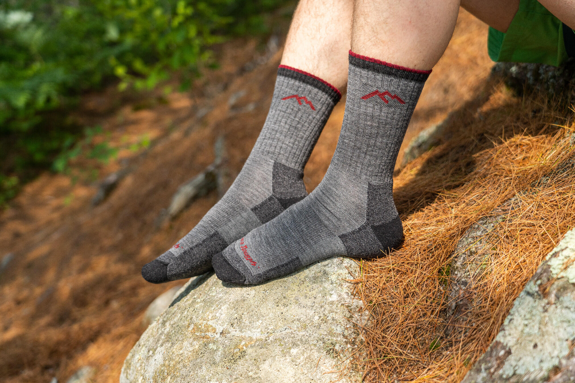 Darn Tough Men Midweight Merino Micro Crew Wandelsokken - Antraciet - Standaard 2/7