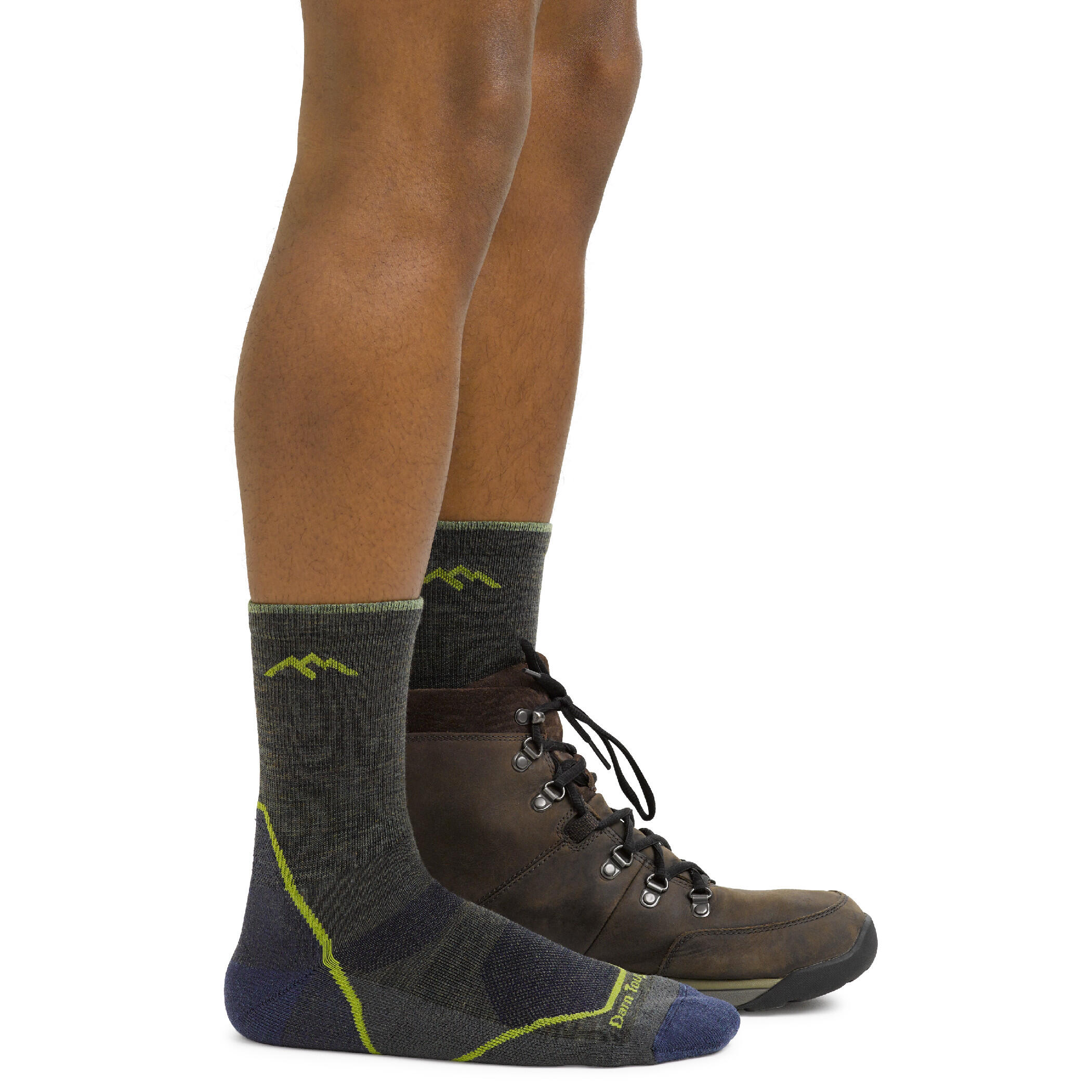 Darn Tough Light Hiker Men Merino Micro Crew Wandelsokken - Grijs - Heren(43/45) 7/7