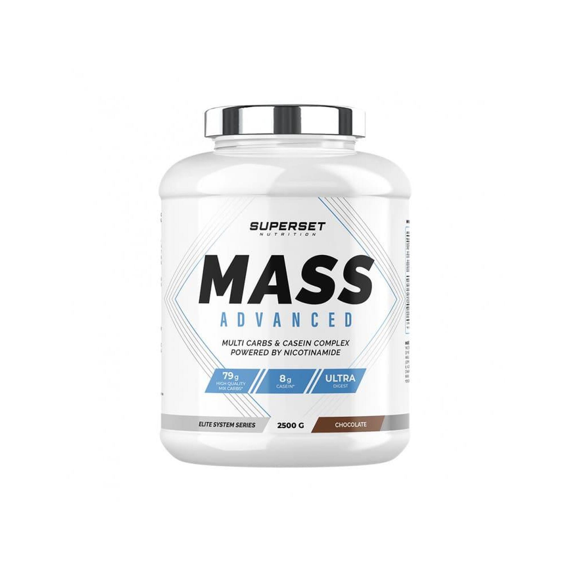Programme Prise de Masse Avancé - Mass Advanced 2,5kg - Créatine Hardcore 1,5 kg