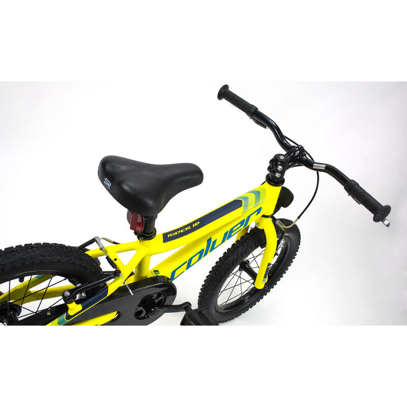 Mountain Bike infantil Coluer Rider 16" amarelo