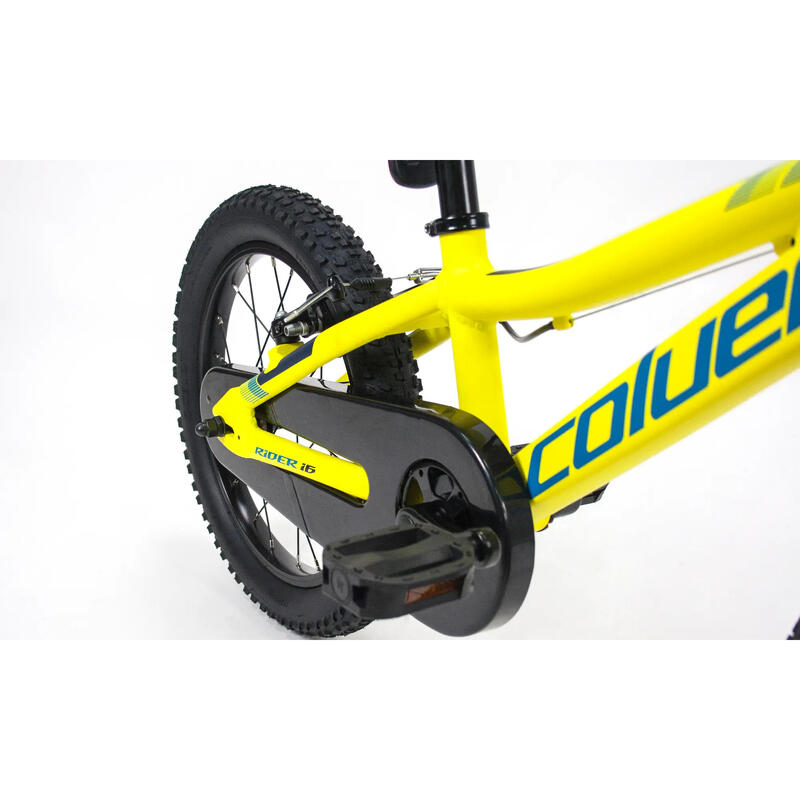 Mountain Bike infantil Coluer Rider 16" amarelo