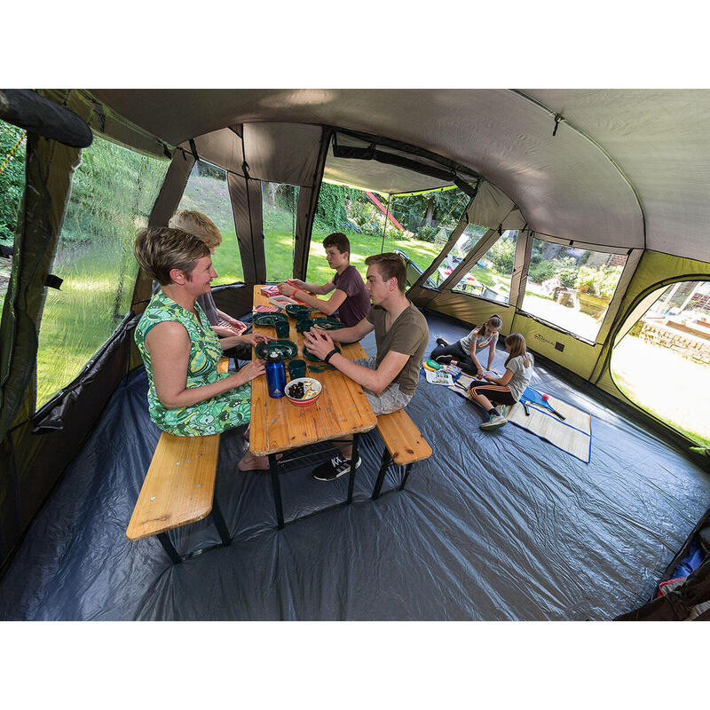 Tente tunnel Nordland 4 Protect - Sol cousu - 4 personnes - 1 cabine divisible