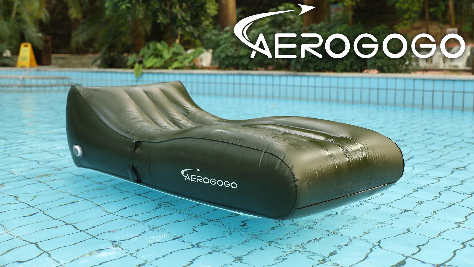 Materac leżak samopompujący AEROGOGO GIGA LOUNGER PS2 3/7