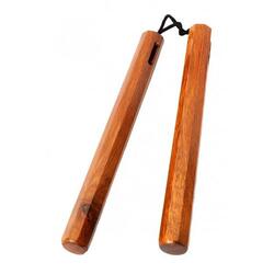 Nunchaku à corde en bois octogonal