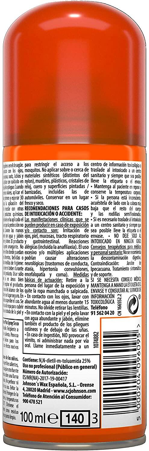 Spray Repelente de Insectos 100ml- Autan Protection Plus 2/3