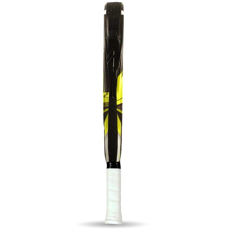 Pala de padel Fenix Edition Carbon A22 pádel Amarillo Akkeron