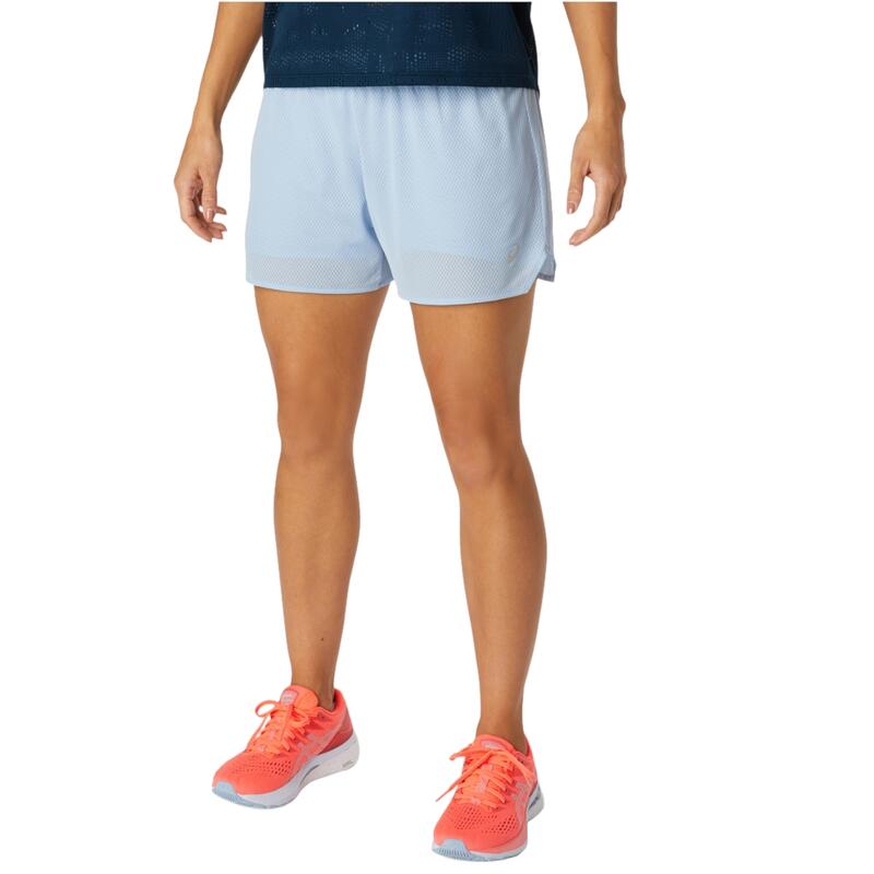 Női rövidnadrág, Asics Ventilate 2-n-1 3.5in Short, kék