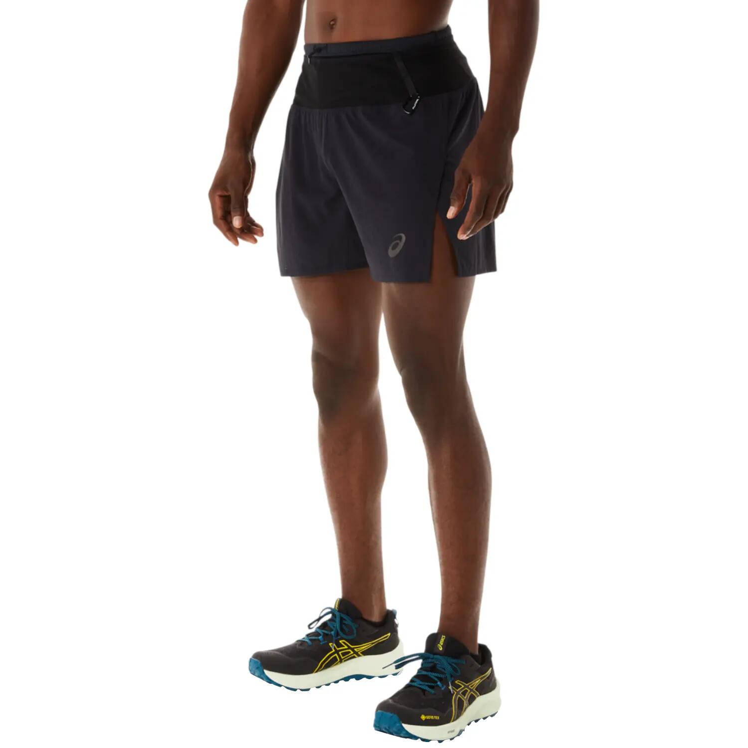 Short - Trail - Homme - Nylon et élasthanne - Noir 2/4