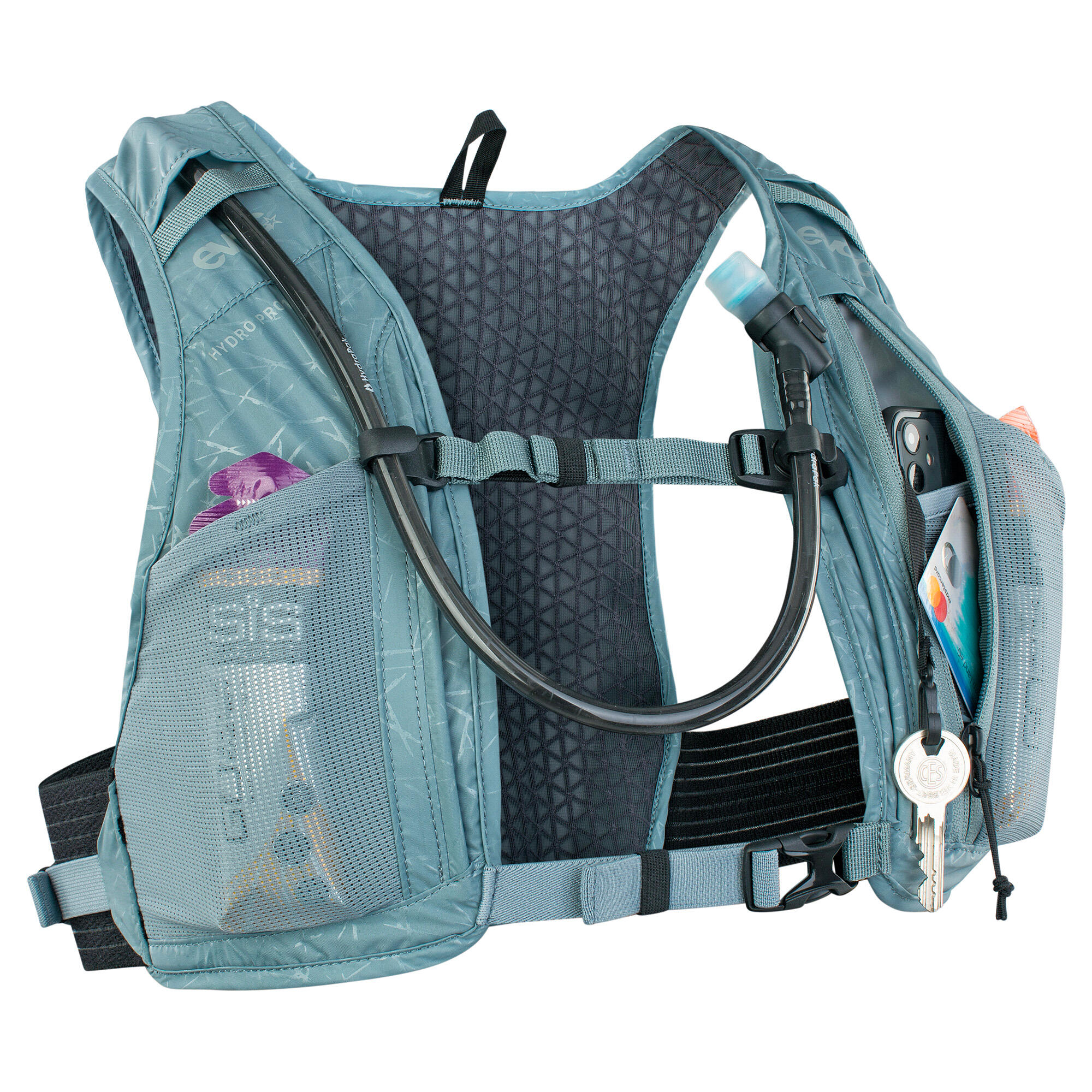 Plecak rowerowy Evoc Hydro Pro 1,5 + Hydration Bladder 1,5 - steel 6/7