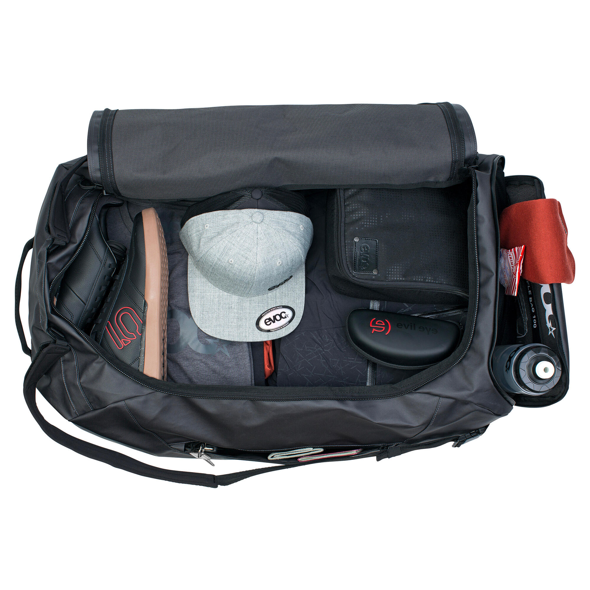 Borsone da viaggio EVOC DUFFLE BAG 100 grigio carbonio 6/7