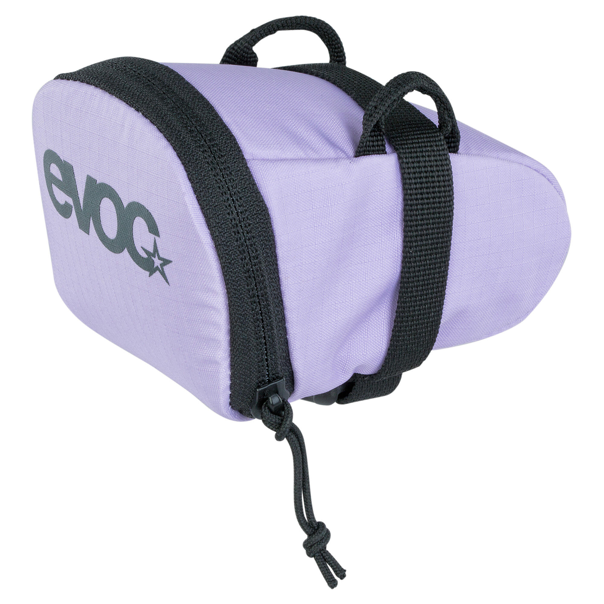 Geantă de șa Evoc Seat Bag mică, compactă, violetă