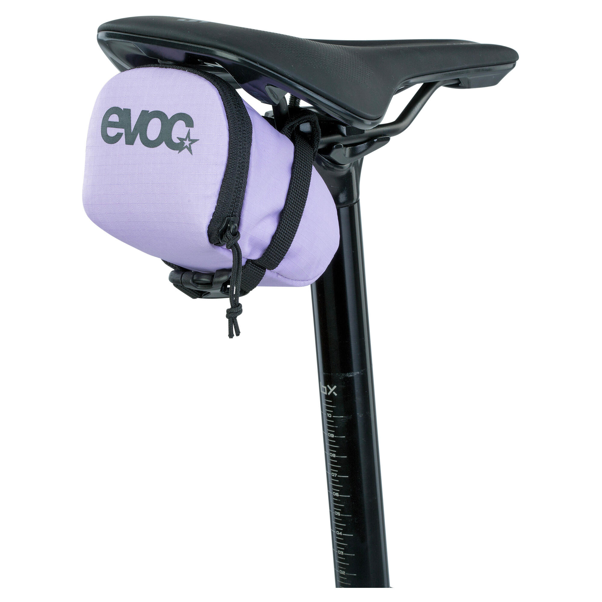 Evoc Seat Bag Bolsa de sillín morada pequeña compacta 3/3
