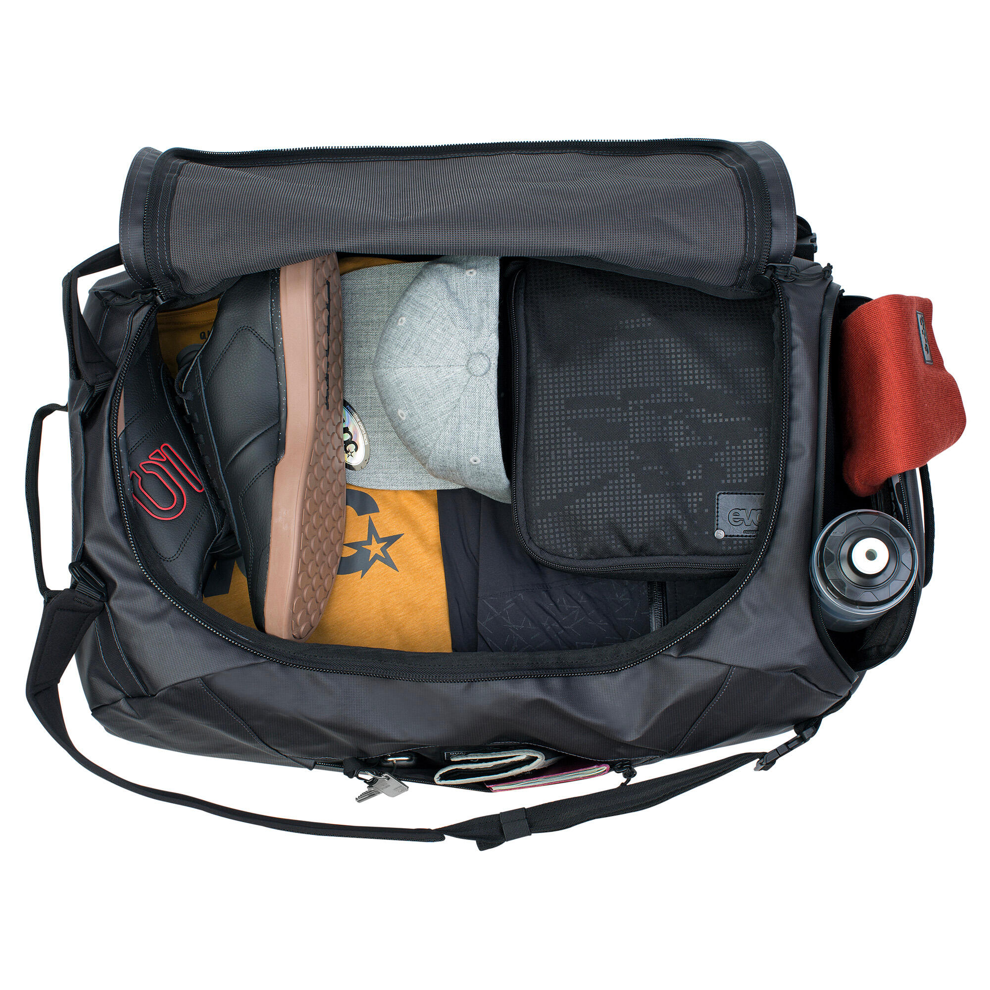 Borsa sportiva EVOC Duffle Bag 60 carbonio Grigio Nero 6/7