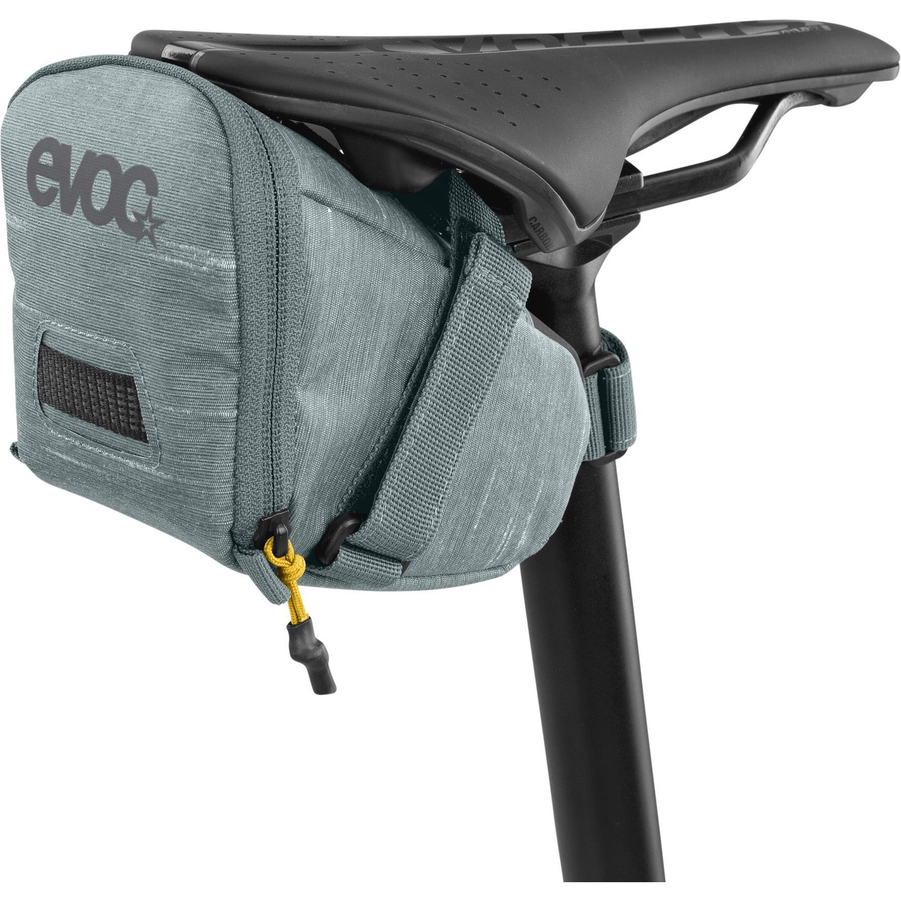 Bolsa de sillín Evoc Tour Gris Acero 1L 3/3
