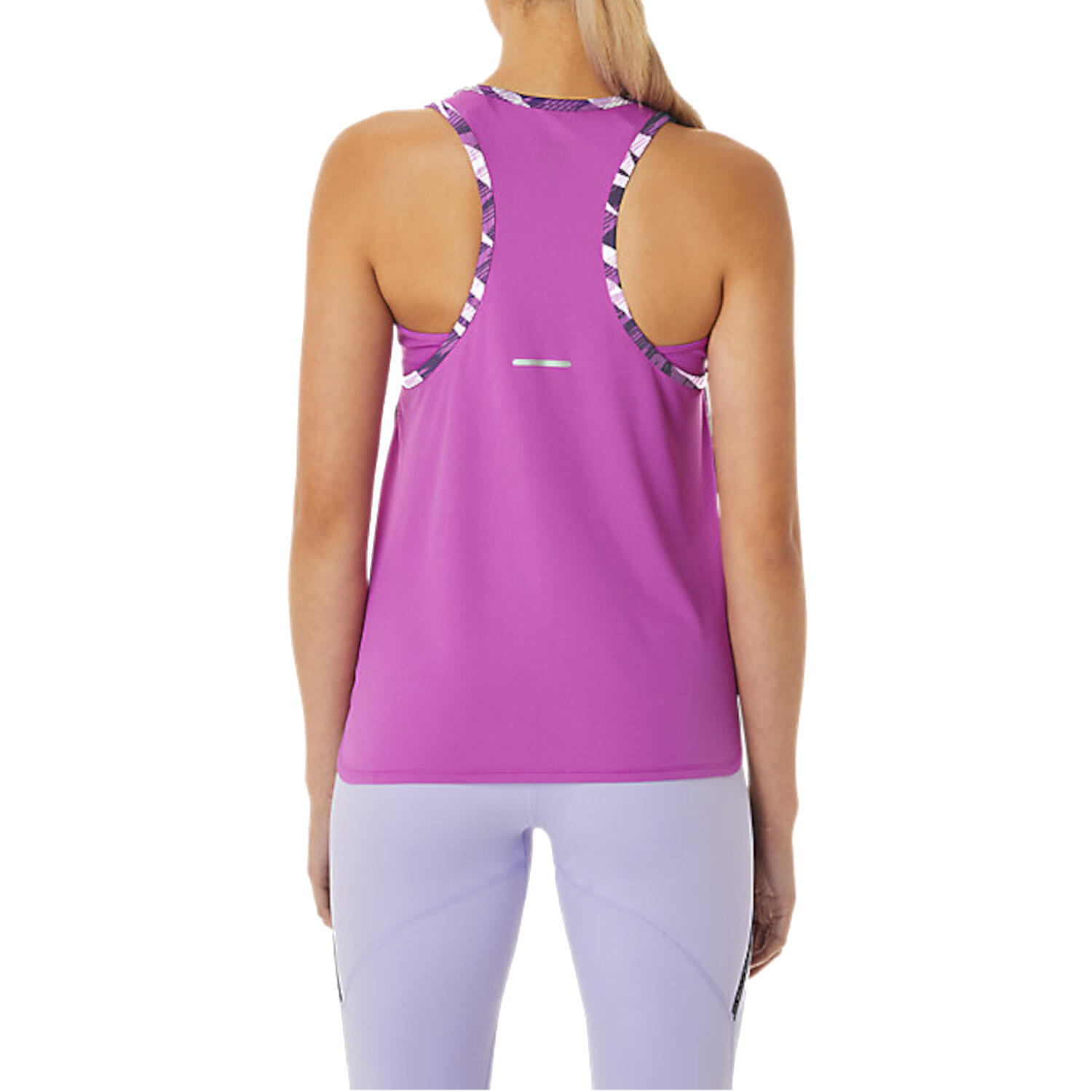 T-shirt desportiva de manga curta ASICS Wild Camo Tank para mulher 2/3